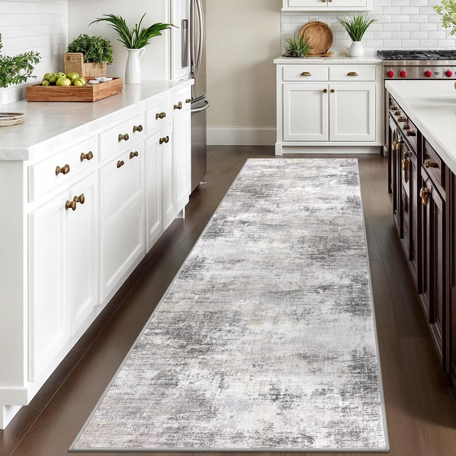 Detalle 2 de IOHOUZE Abstract Runner Rug 3x10 Ft