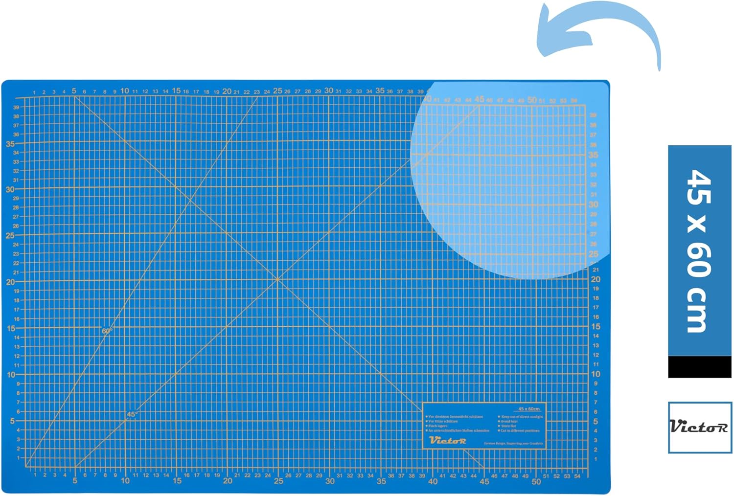 Thumbnail 1 de Victor Schneidematte 45x60 cm 🧵
