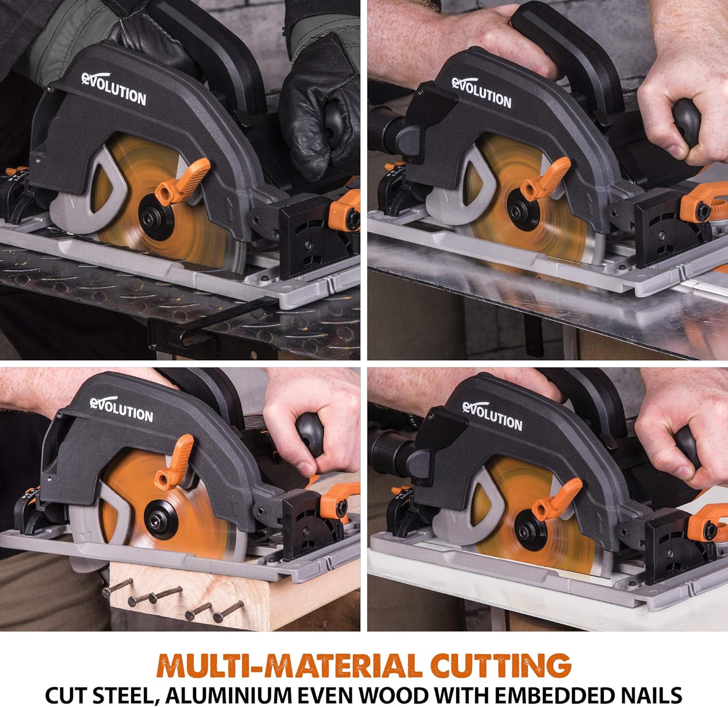 Thumbnail 4 de Evolution Power Tools R185CCSX Circular Saw with 1020 mm Track and 185 mm Blade (230V)
