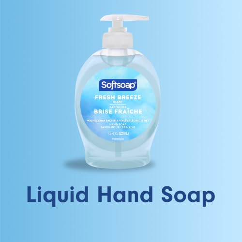 Detalle de Softsoap Fresh Breeze Liquid Hand Soap — 7.5 Fl Oz (Pack of 6)