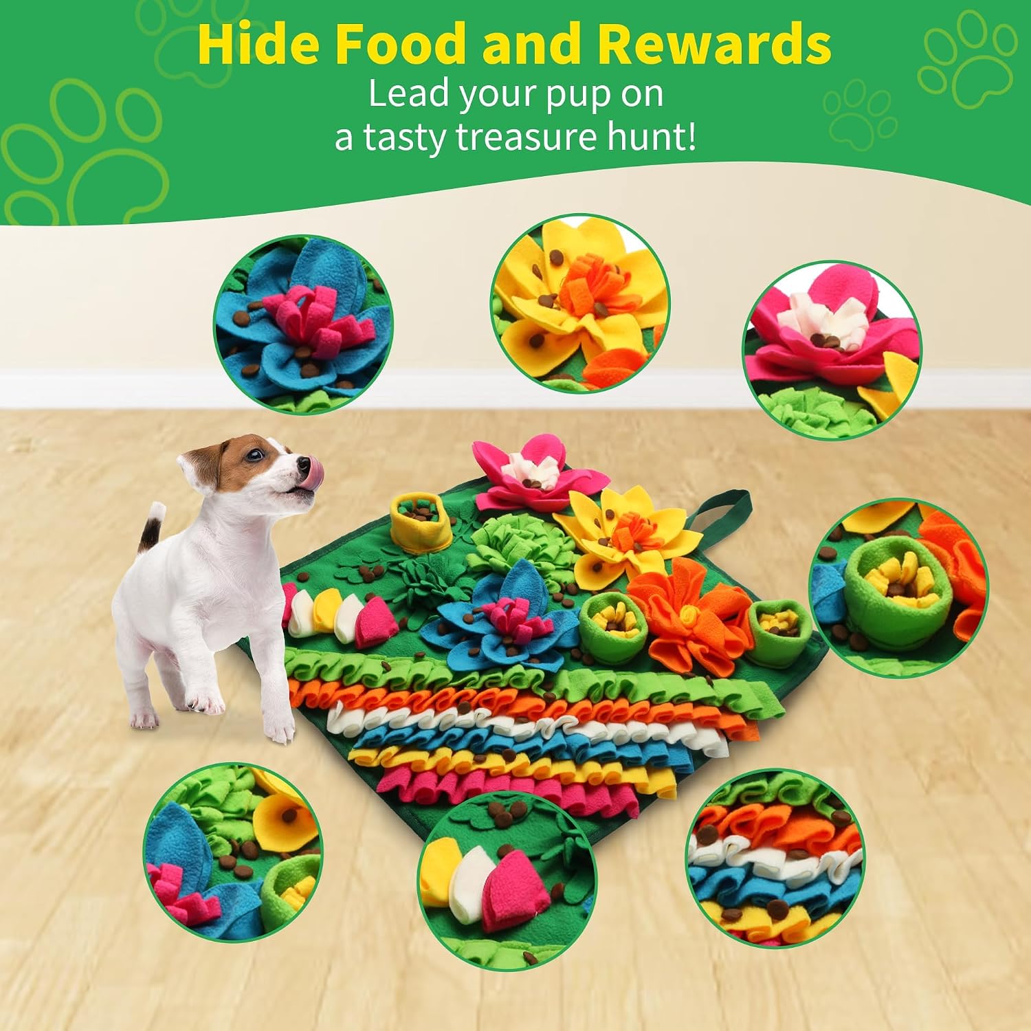 Detalle de Banlangen Snuffle Mat for Dogs 19.69-inch