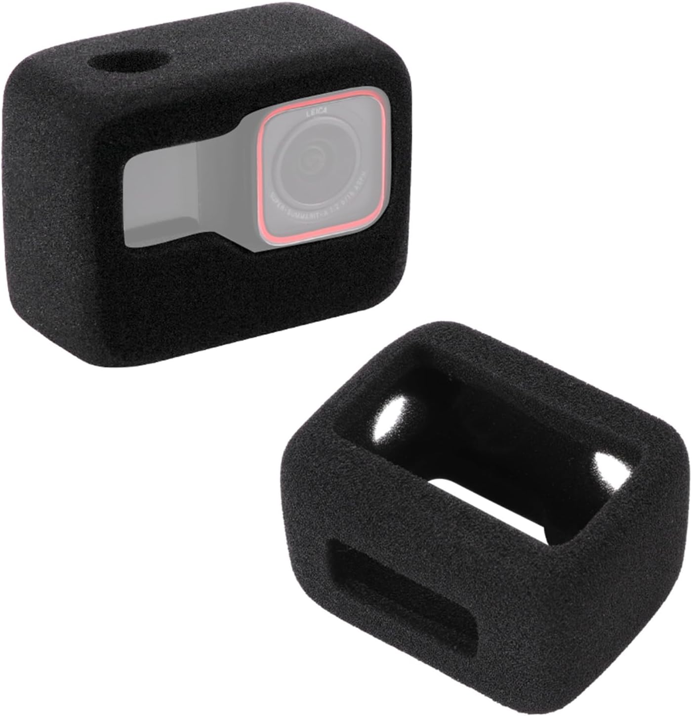Detalle de HSU 2-Pack Foam Windslayer for Insta360 Ace Pro 2 (wind noise reduction housing)