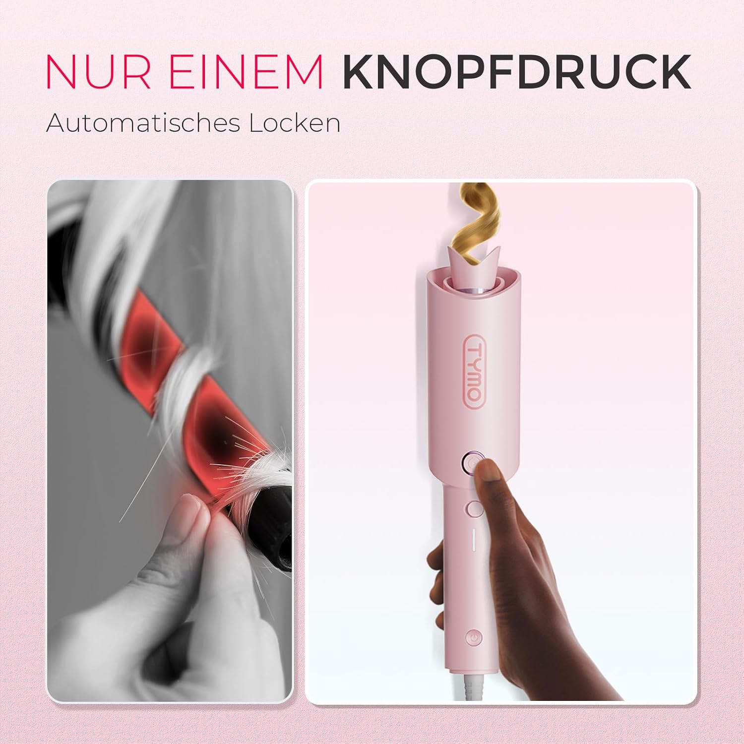 Detalle 2 de TYMO CURLPRO Lockenstab 25 mm mit 3 Temperaturen đ