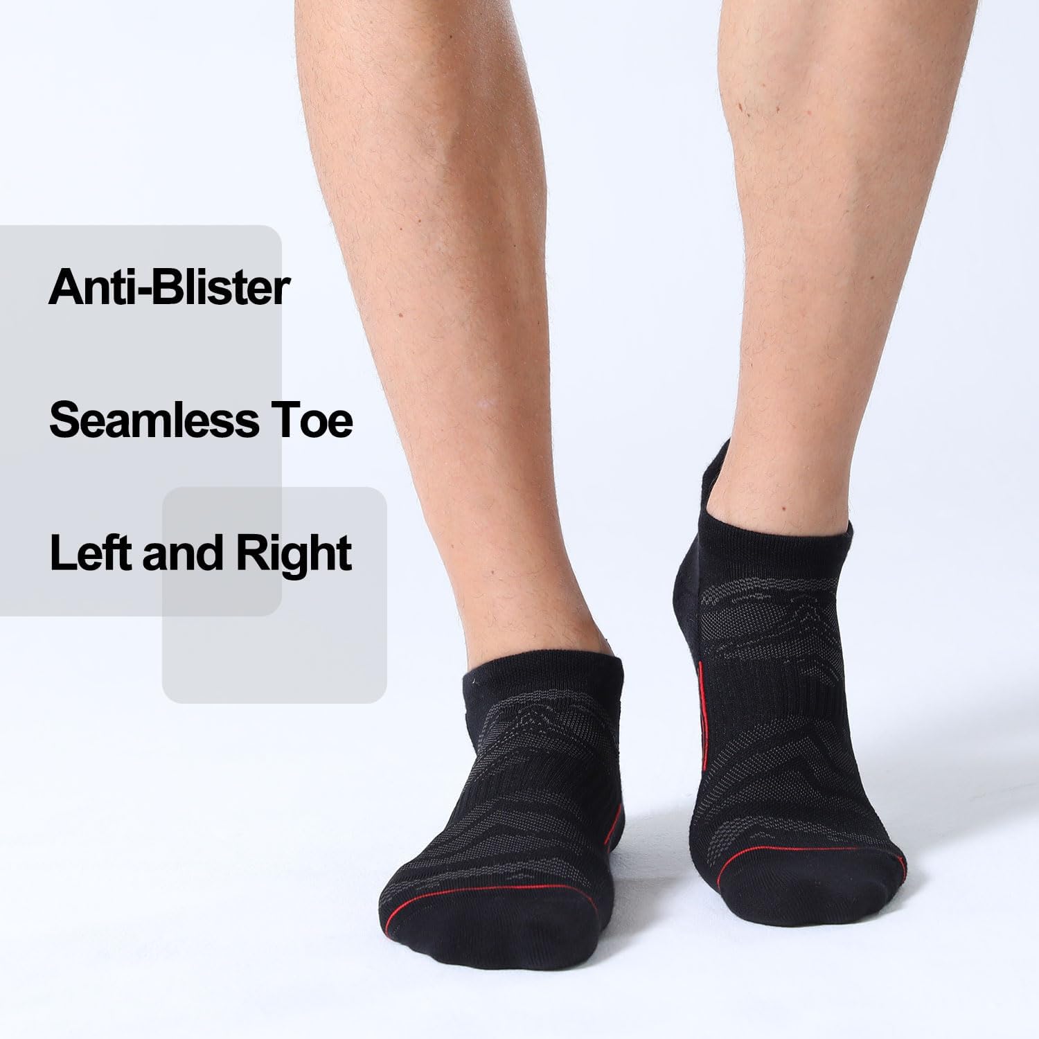 Detalle 2 de FITRELL 6-Pack Ankle Running Socks ⚡