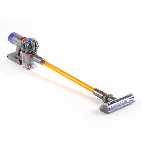 Detalle 2 de ODS V8 Dyson Aspirapolvere Giocattolo per Bambini – Colore Grigio, Arancione e Viola, 20800