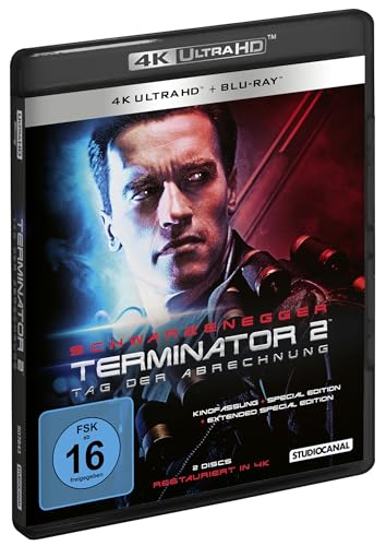 Detalle 2 de Terminator 2 – Special Edition (2024) (4K Ultra HD) + Blu-ray | STUDIOCANAL