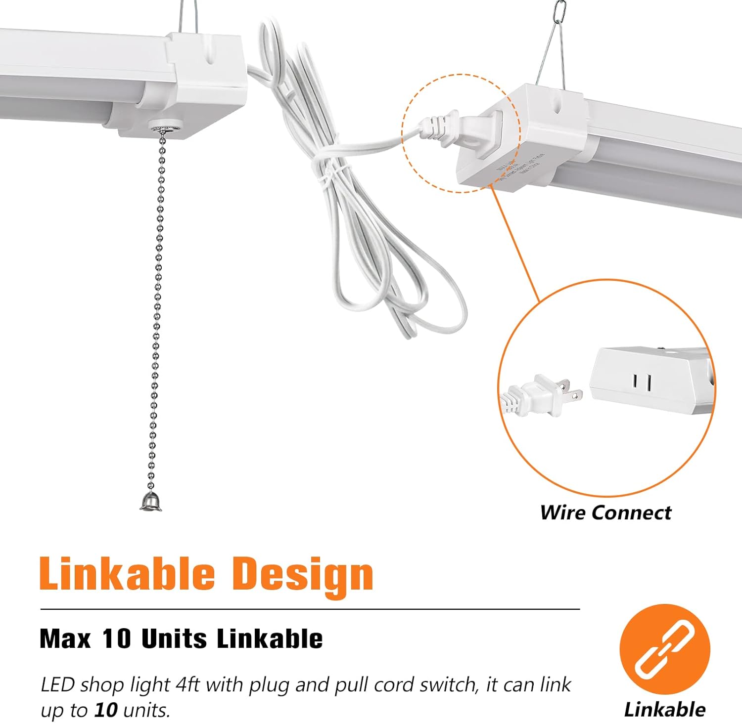 Detalle de OOOLED LED Shop Light 4FT