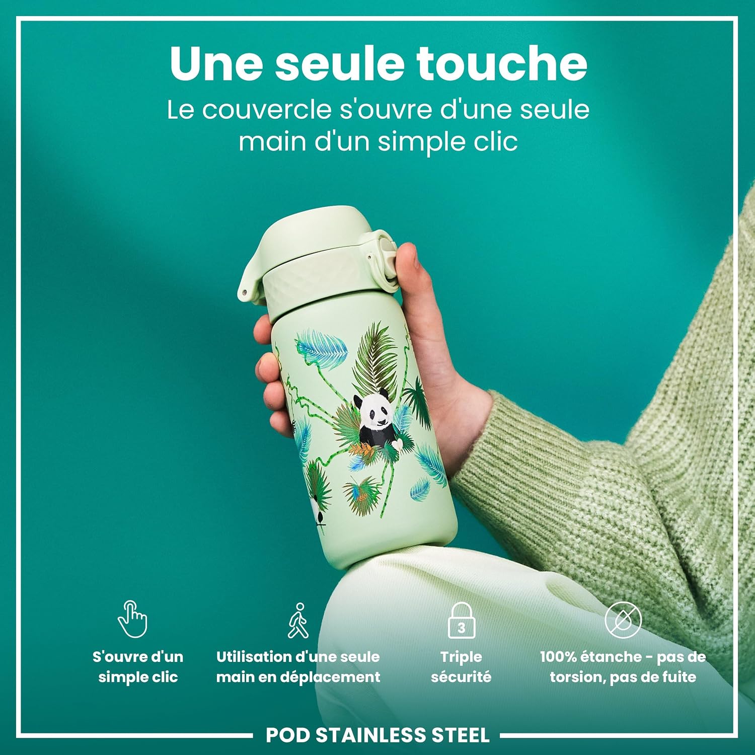 Thumbnail 2 de Ion8 Gourde Enfant 400ml 🥤