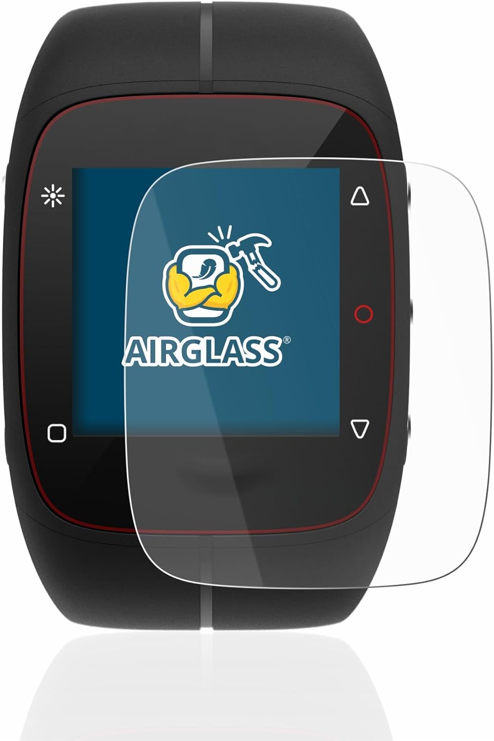 Detalle de Brotect Pellicola Protettiva Vetro AirGlass per Polar M400 / M430 – Durezza 9H, Anti-Impronte, Made in Germany
