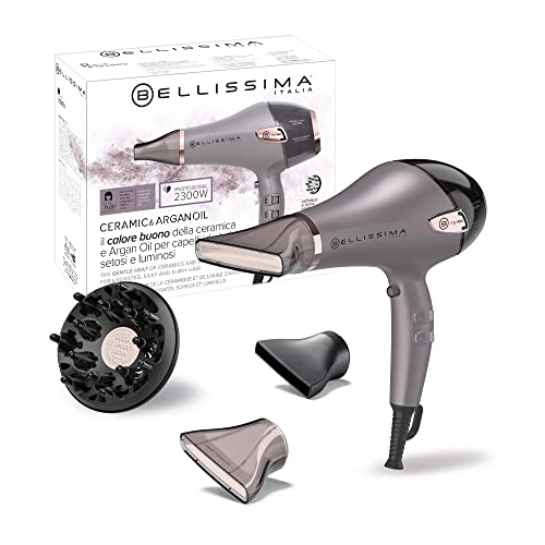 Detalle de Bellissima Imetec Ceramic & Argan Oil – Phon professionale 2300W