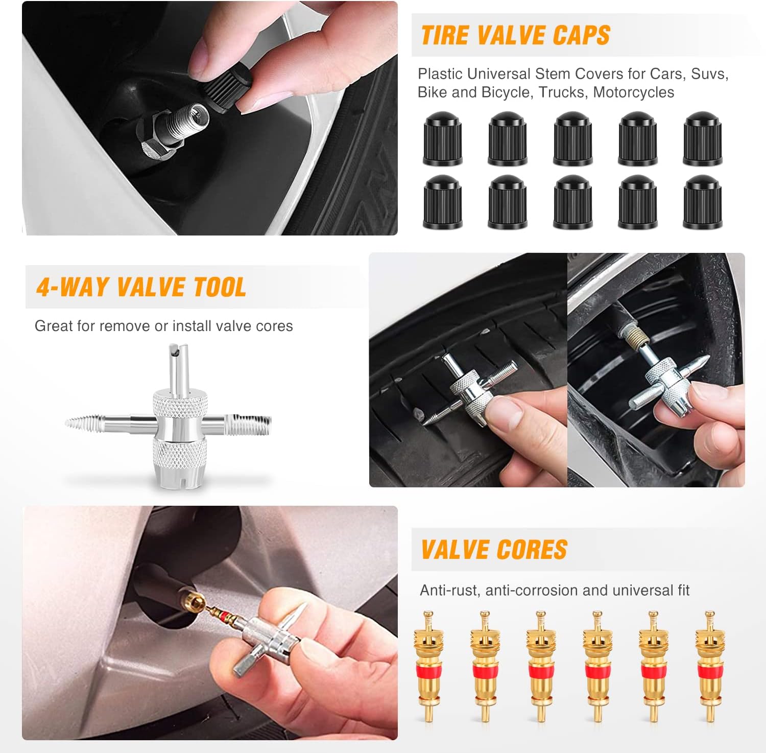 Detalle 1 de GOOACC Automotive Retainer Clip Kit, 83 Pieces