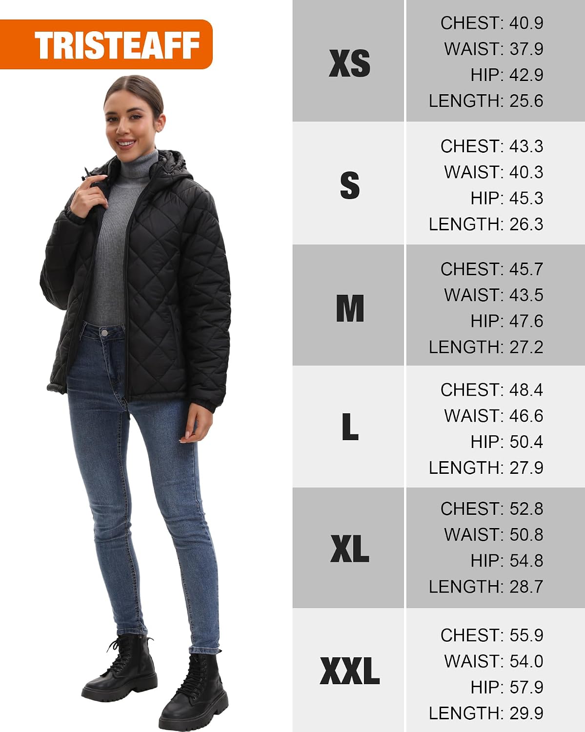 Thumbnail 5 de TRISTEAFF Women's Heated Jacket, 16,000mAh Battery