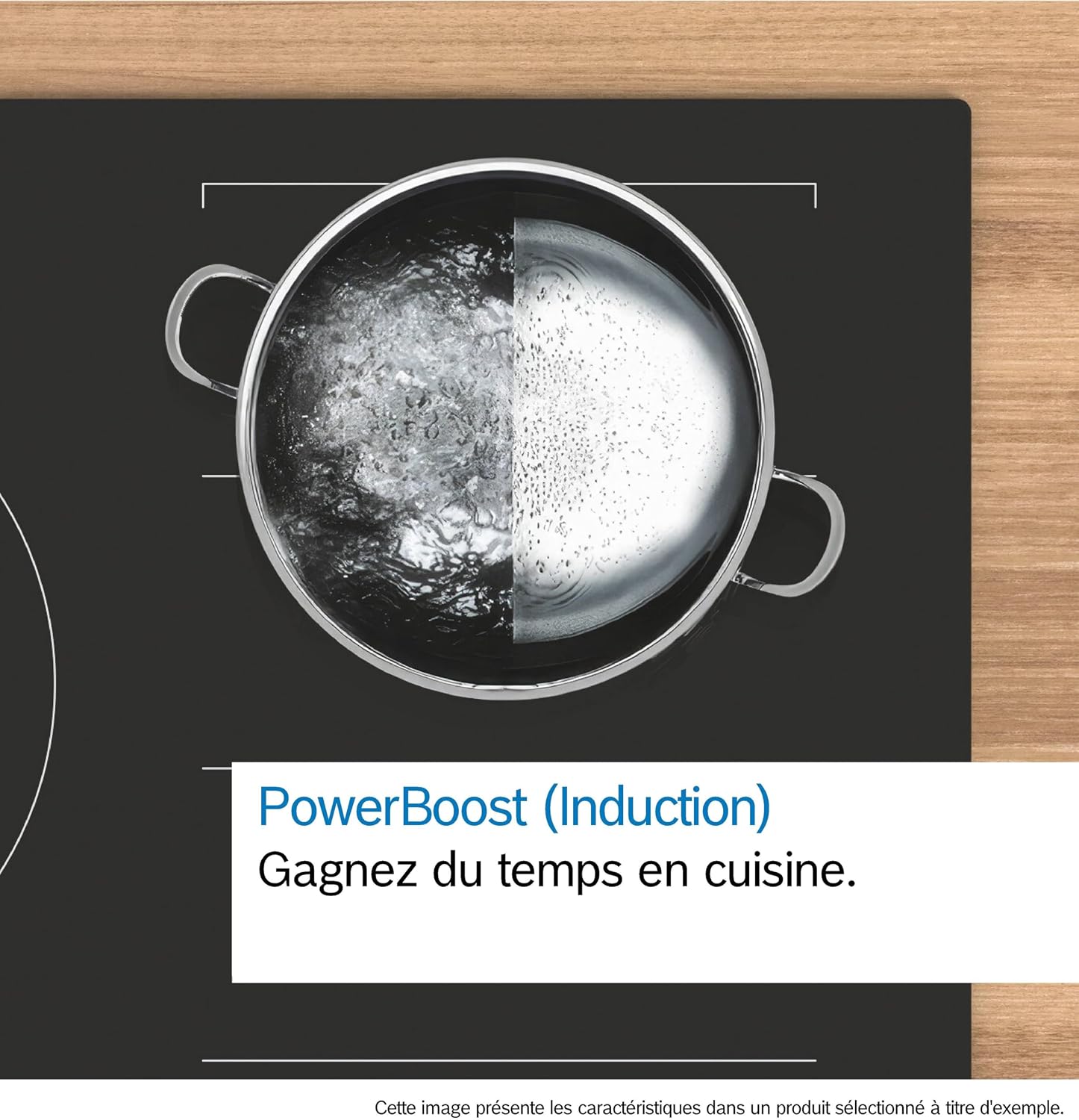 Detalle 2 de Bosch PIJ631HB1E Série 6 – Plaque induction 60 cm (zone de cuisson 28 cm)