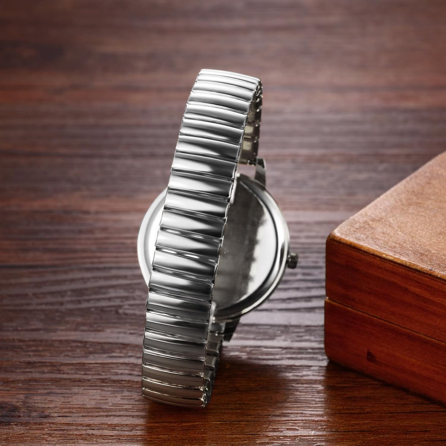 Thumbnail 3 de Avaner Armbanduhr für Damen mit großem Zifferblatt und elastischem Armband (Analog, Quarz)