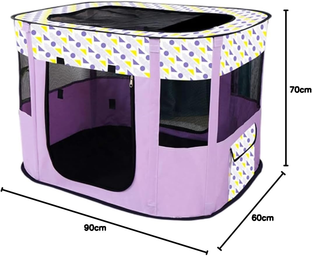 Thumbnail 4 de Floving Tragbare Hundehütte Lila