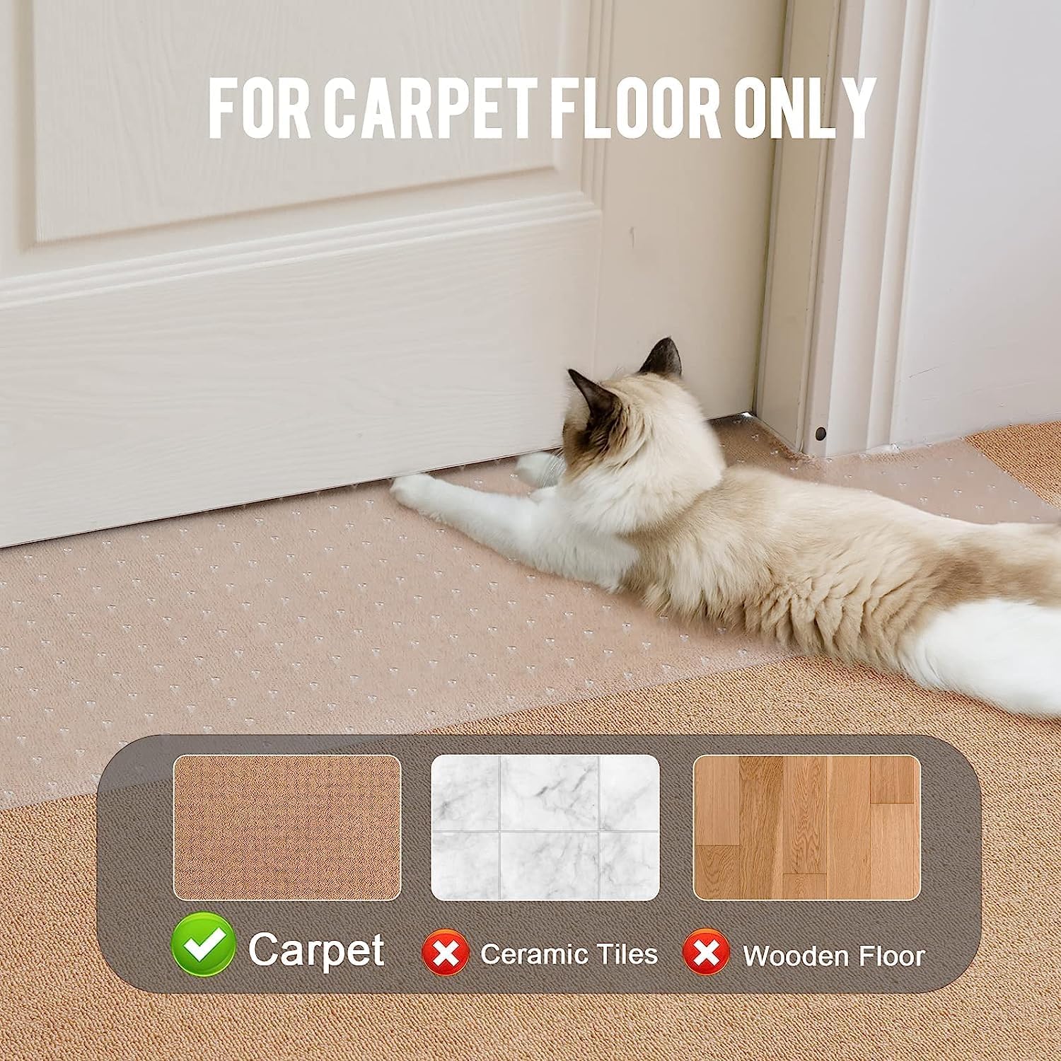 Thumbnail 4 de Uross 110CM Carpet Protector for Pets 🐾