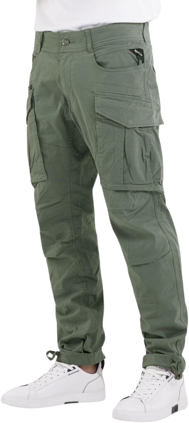 Detalle de Replay Herren Cargo-Hose Loose Fit