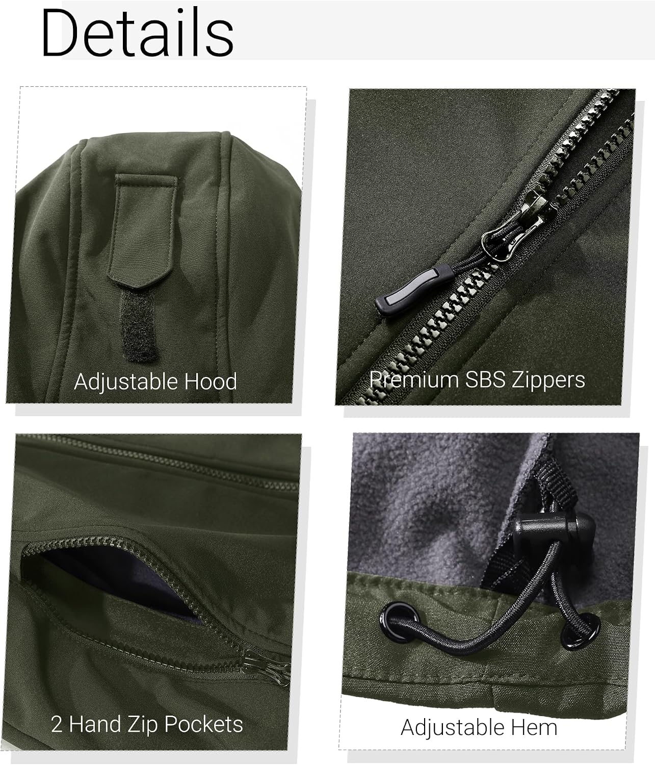 Detalle 2 de Outdoor Ventures Damen Softshelljacke