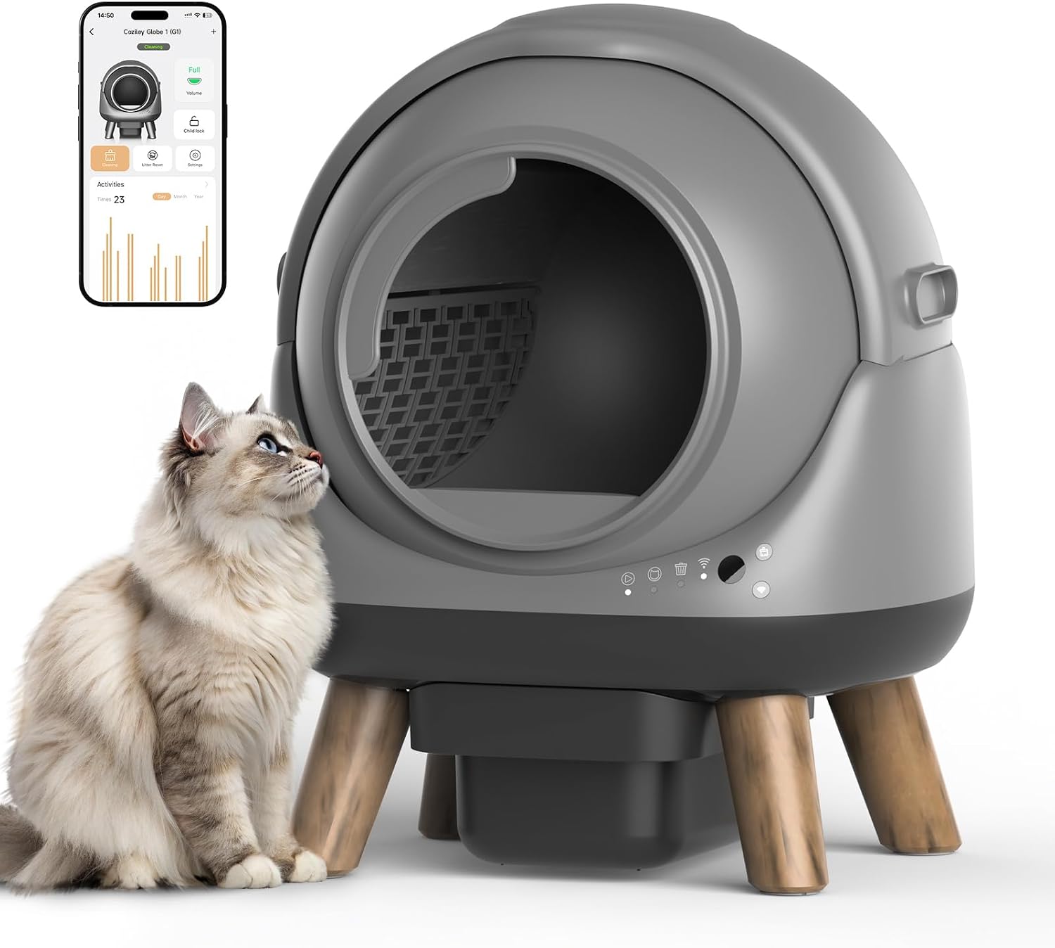 Detalle de Self-Cleaning Litter Box G1