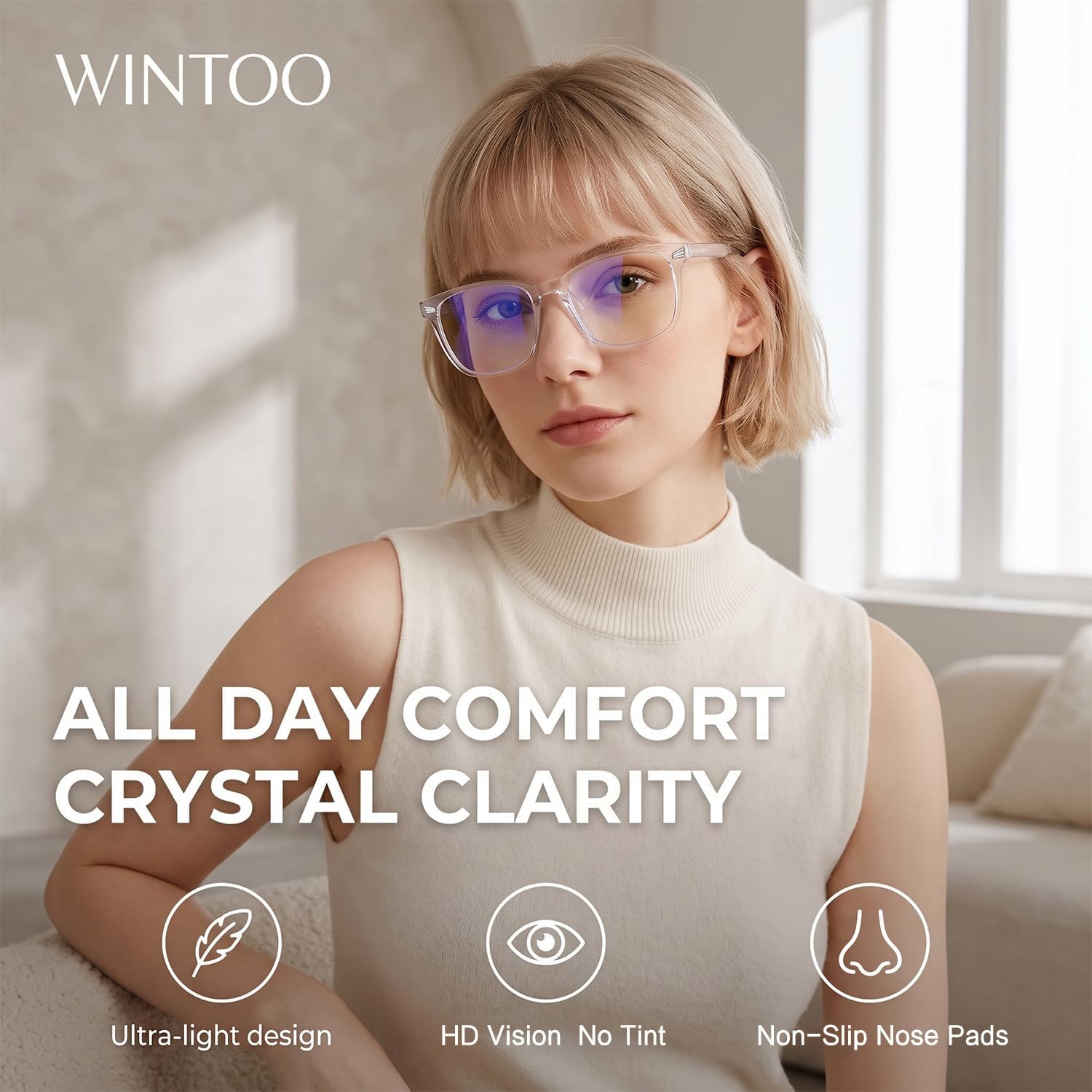 Thumbnail 1 de WINTOO Blue Light Glasses 6 Pair 🕶
