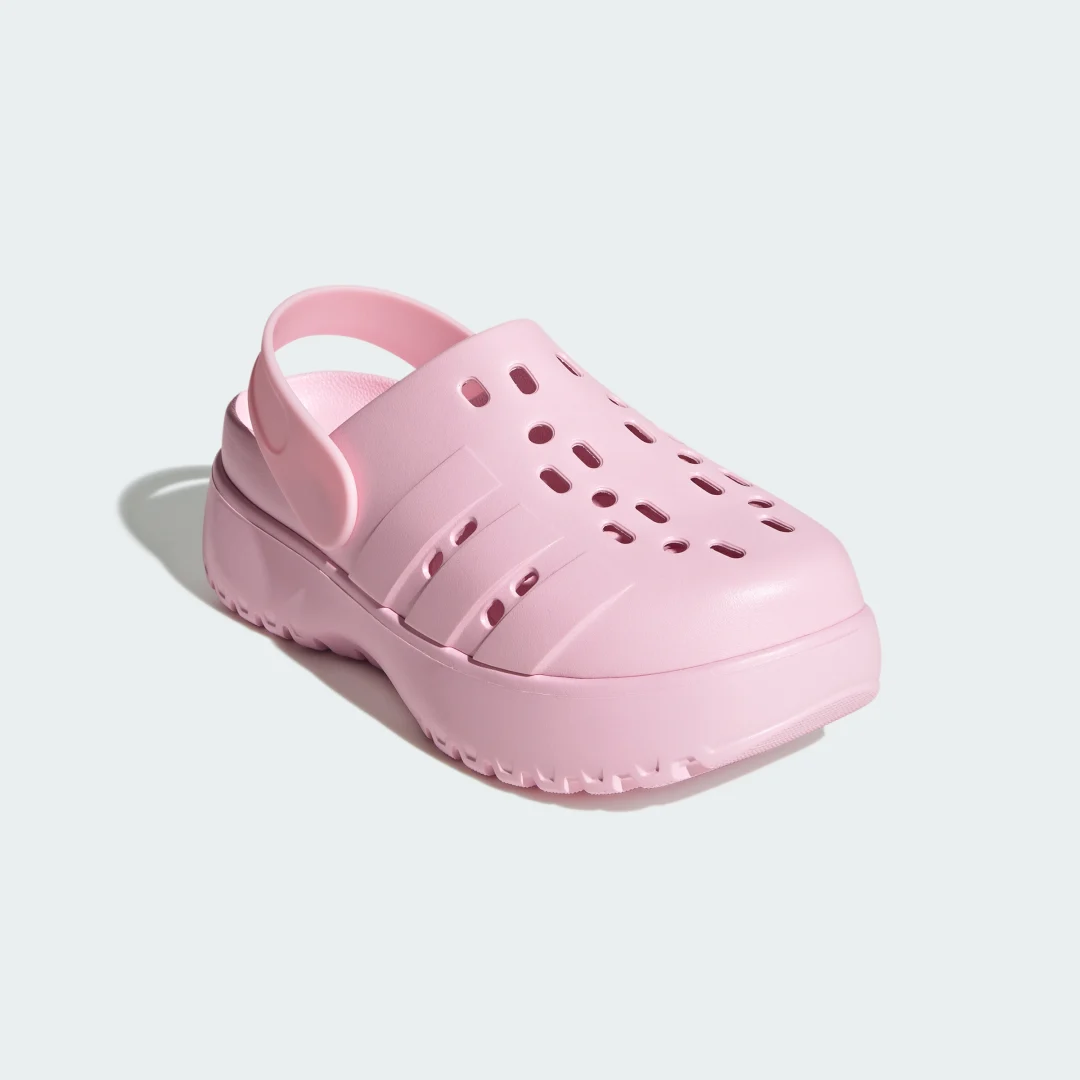 Thumbnail 3 de Zueco plataforma Adilette de Adidas - Rosa