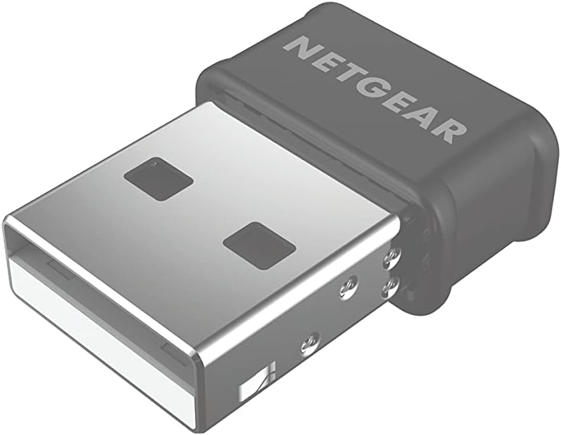 Thumbnail 1 de NETGEAR AC1200 WiFi USB Adapter (A6150-100PES) – USB 2.0 Dual Band for Windows & Mac