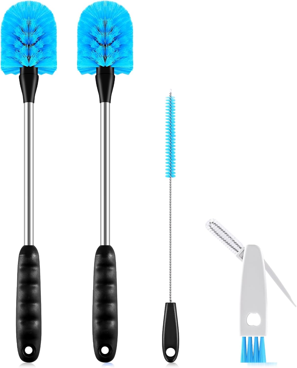 Thumbnail 6 de SLUXKE Bottle Brush Set with Straw Cleaner, 3-in-1 Cup Lid Cleaning Brush and Long-Handle Cleaning Kit