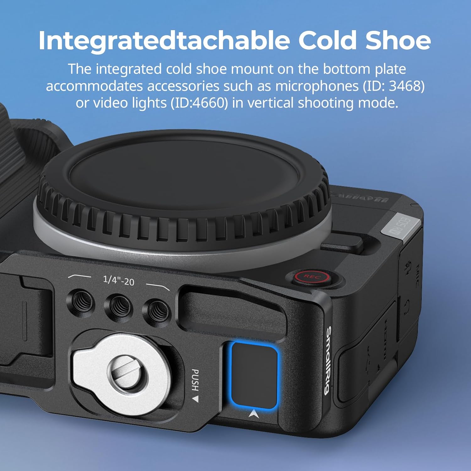 Thumbnail 5 de SmallRig R50 V L-Shape Handgrip (5429) with Arca quick release plate for Canon R50 V