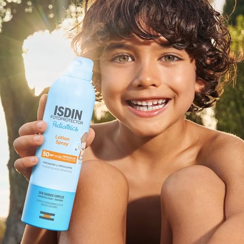 Thumbnail 1 de ISDIN Fotoprotección Lotion Spray Pediatrics SPF 50: protector solar corporal en spray para niños y bebés (250 ml)