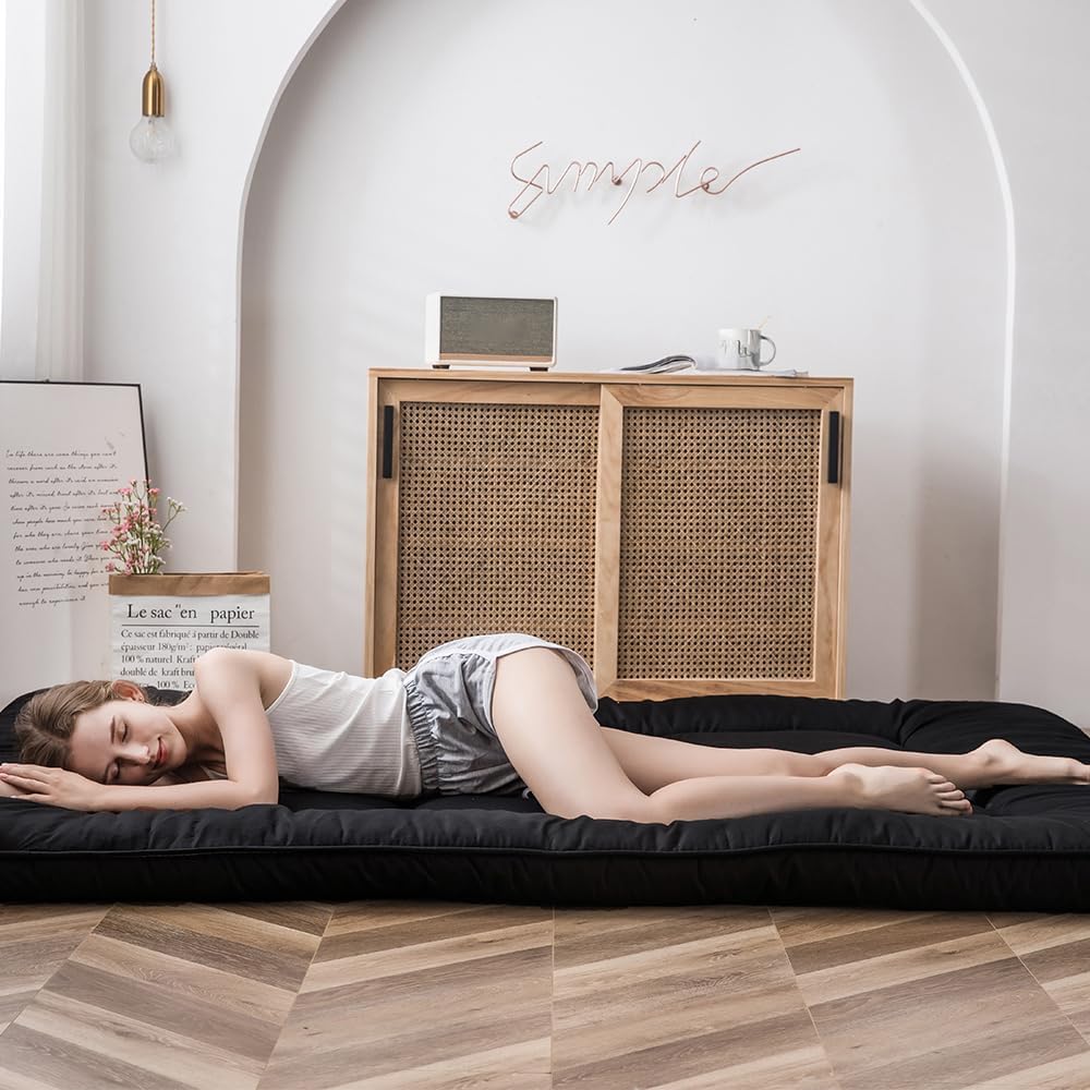 Thumbnail 6 de MAXYOYO Japanese Floor Futon Mattress (Double) – thicken tatami style foldable roll-up mat pad