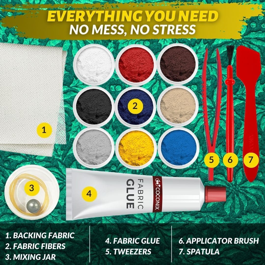 Thumbnail 6 de COCONIX Fabric & Carpet Repair Kit 1 kit 🎨