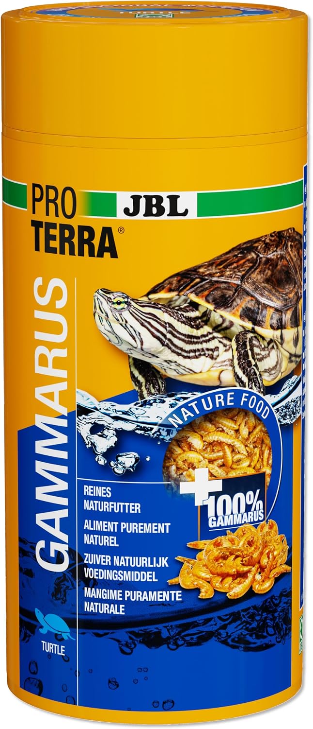 Detalle de JBL PROTERRA GAMMARUS 1000ml aanvullend schildpaddenvoer van gedroogde vlokreeftjes