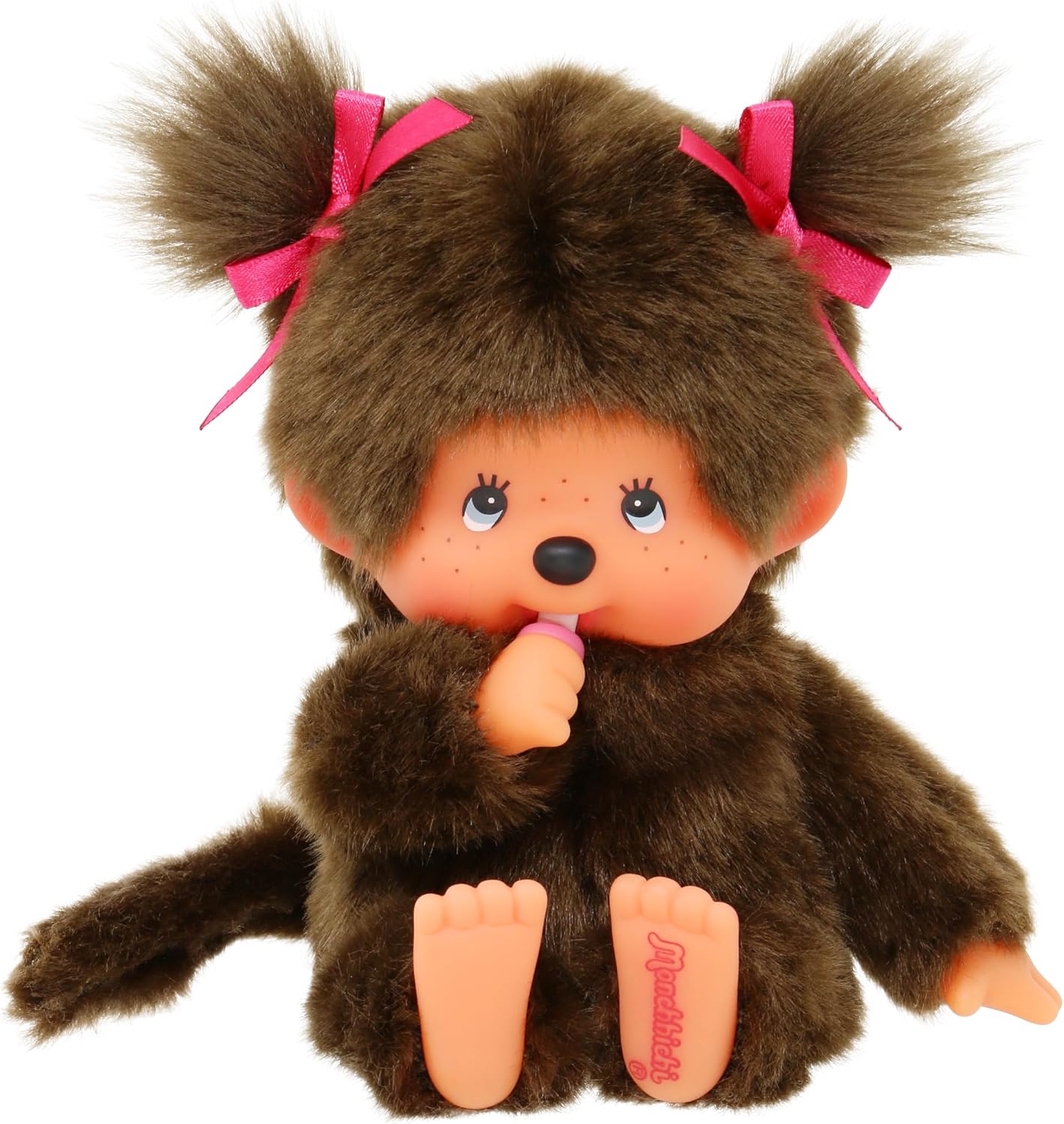 Detalle de BANDAI MCC L'original Monchhichi Stuffed Toy, 20 cm Girl Design