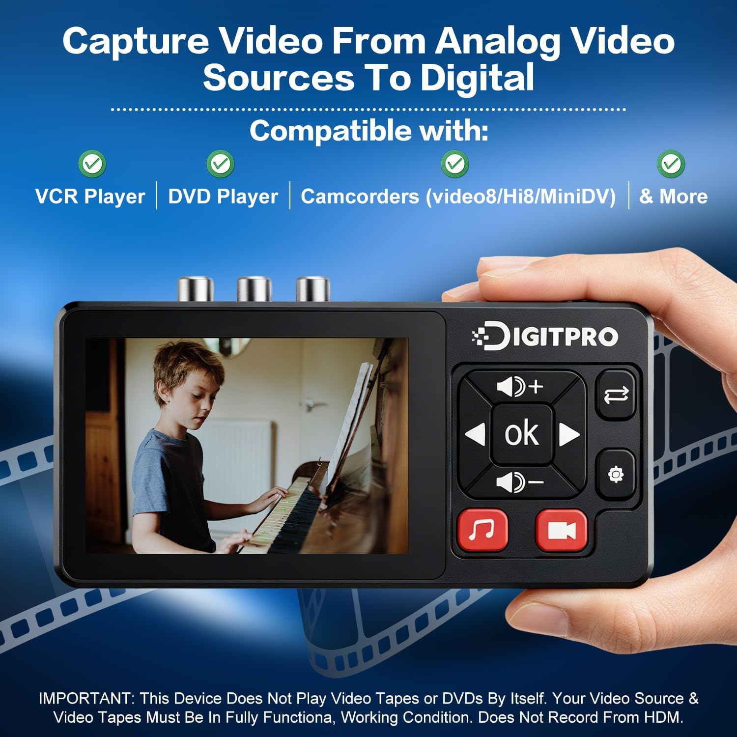 Detalle 2 de VHS to Digital Converter 2.0 — VHS capture device
