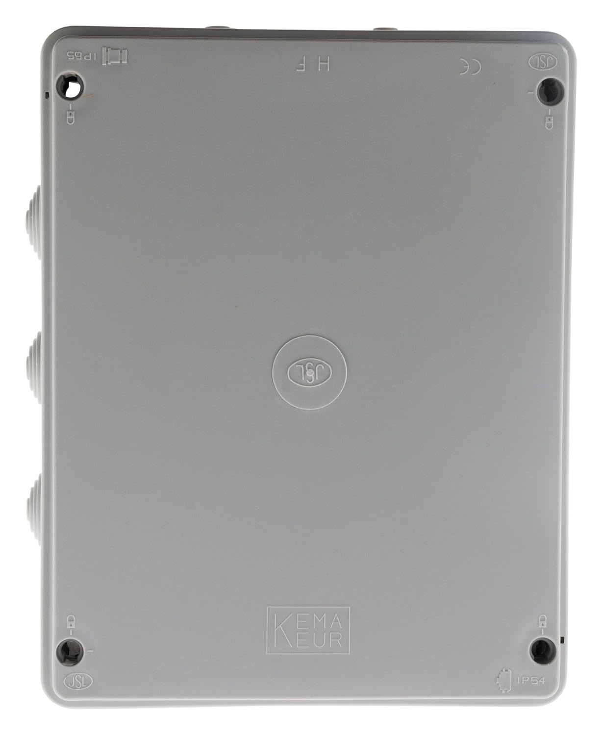 Thumbnail 3 de Zenitech Scatola Impermeabile IP54 (220 x 170 x 105 mm) bianco, resistenza al fuoco 750°C, fissaggio a 1/4 di giro