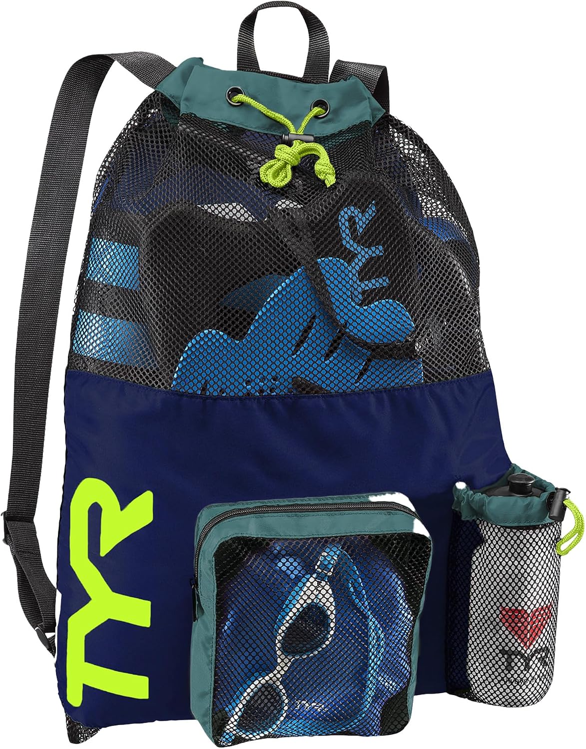 Thumbnail 6 de TYR Big Mesh Mummy Backpack 40 L swim bag