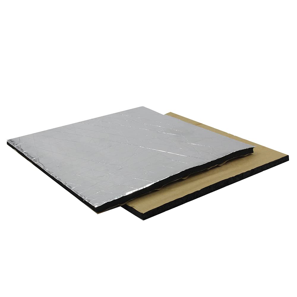 Thumbnail 1 de Zeberoxyz 2pcs Heated Bed Insulation Mats (foil-backed foam) for 3D printer hotbed
