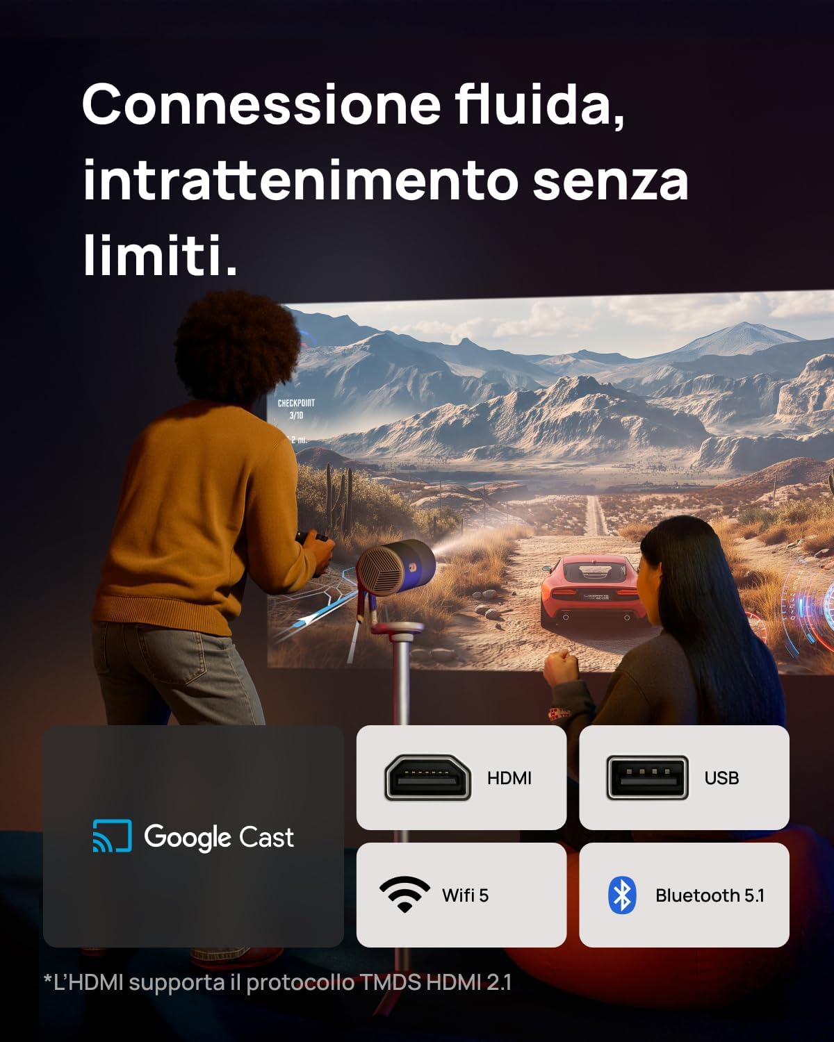 Thumbnail 6 de XGIMI MoGo 4 proiettore portatile 2,5 ore