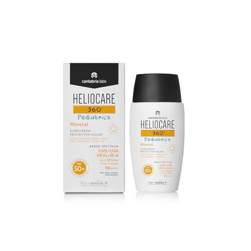 Detalle de Heliocare 360º Pediatrics Mineral SPF 50+ mineral infantil para piel sensible y atópica (50 ml)
