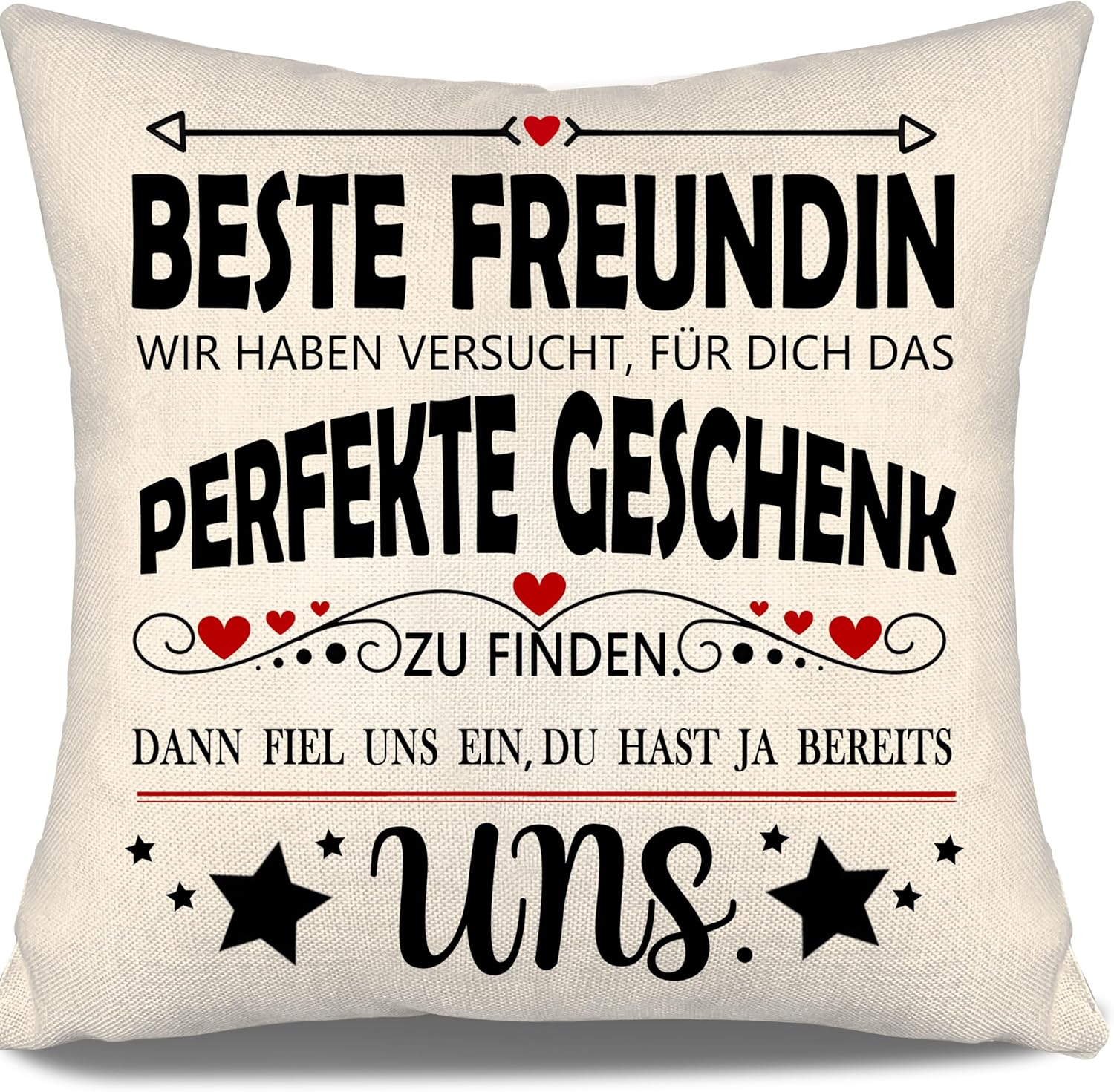 Thumbnail 2 de Aosumin Lieber Kollege Kissenbezug 45×45 cm