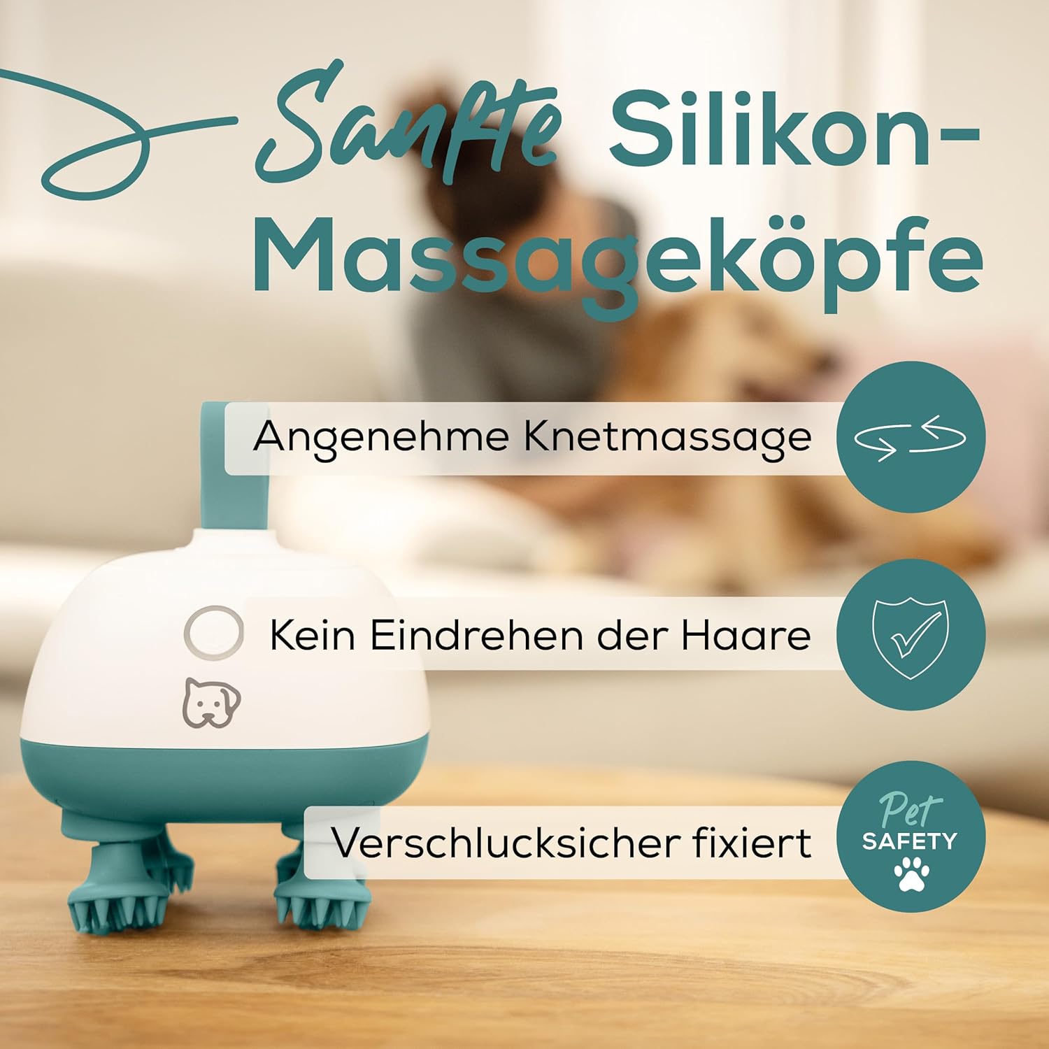 Detalle 1 de Love Your Pet Buddy Massagegerät für Hunde