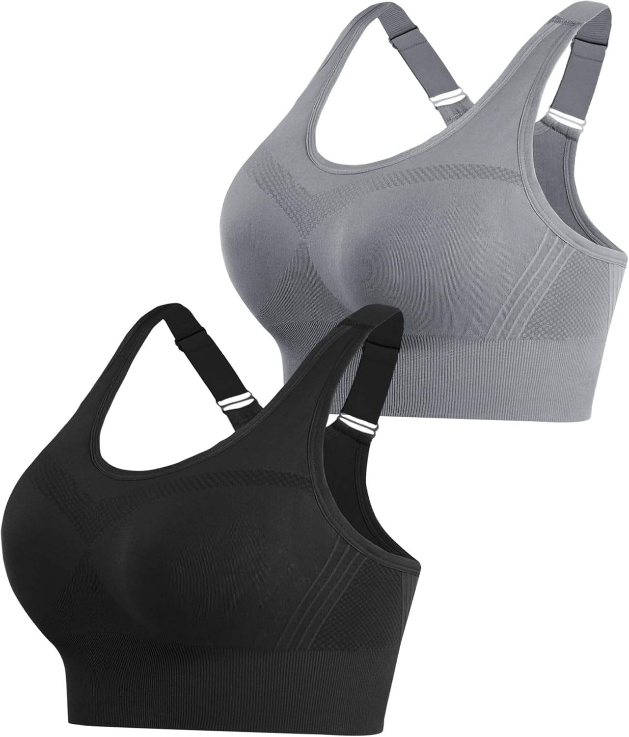 Thumbnail 3 de Litherday Sport BH Damen Push-Up – nahtloser Sport-BH ohne Bügel, mit herausnehmbaren Pads