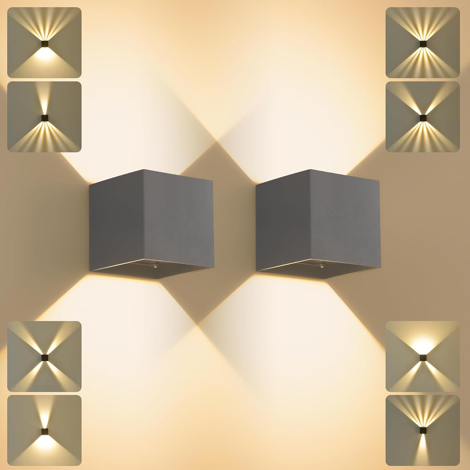 Detalle de SANSHI Applique da Parete LED 12W 3000K