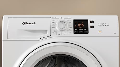 Thumbnail 7 de Bauknecht WAM 814 A Waschmaschine Frontlader – 8 kg, Energieeffizienzklasse A