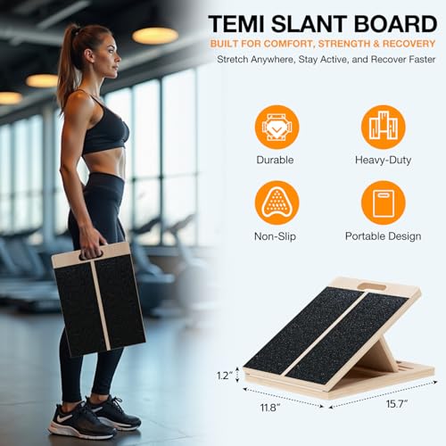 Thumbnail 1 de TEMI Slant Board for Calf-Stretching ⚙