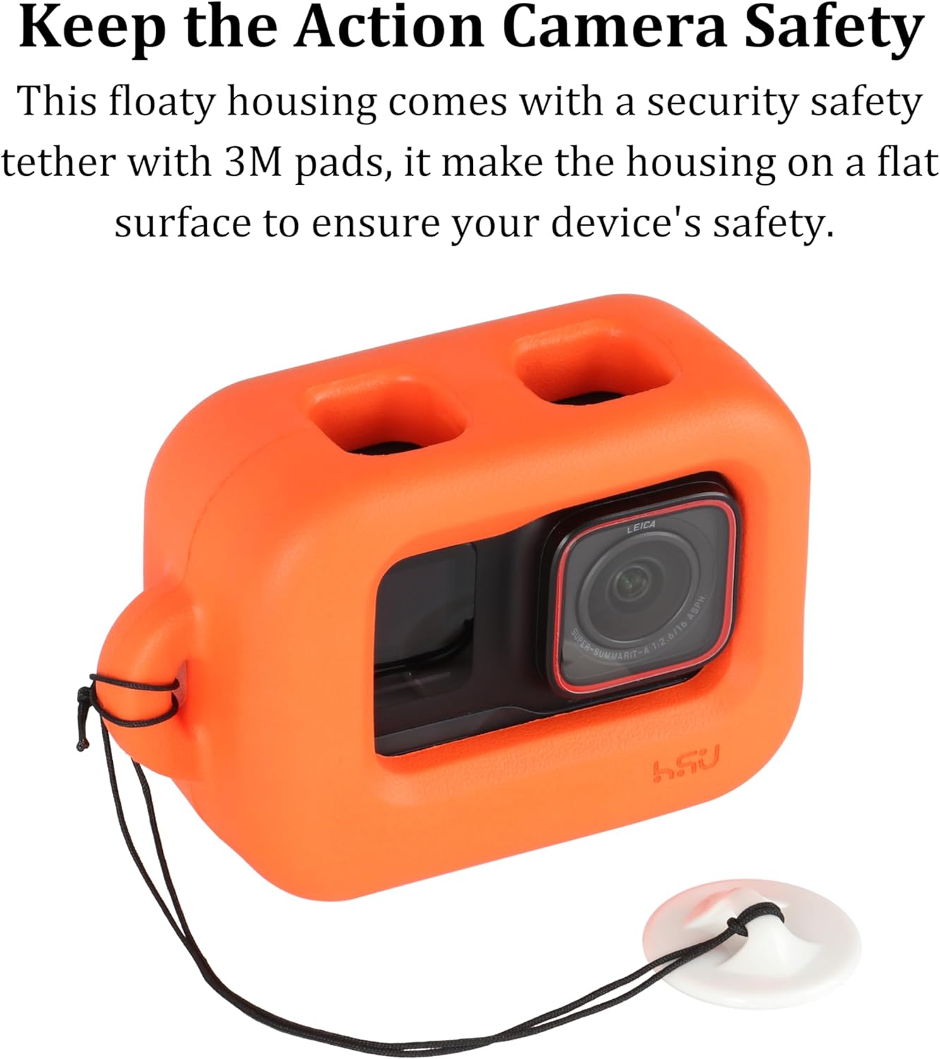 Thumbnail 6 de HSU Floaty Case for Insta360 ACE Pro 2 – Floating EVA Housing for Water Sports