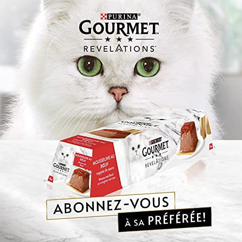 Thumbnail 7 de GOURMET Revelations pâtée Chat Mousseline Poulet et Bœuf – 48 x 57 g