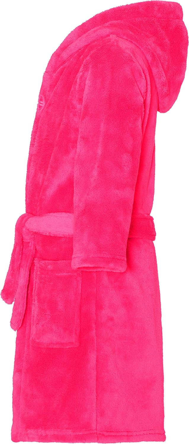 Thumbnail 3 de Playshoes Accappatoio in pile per bambini, vestaglia rosa 122/128