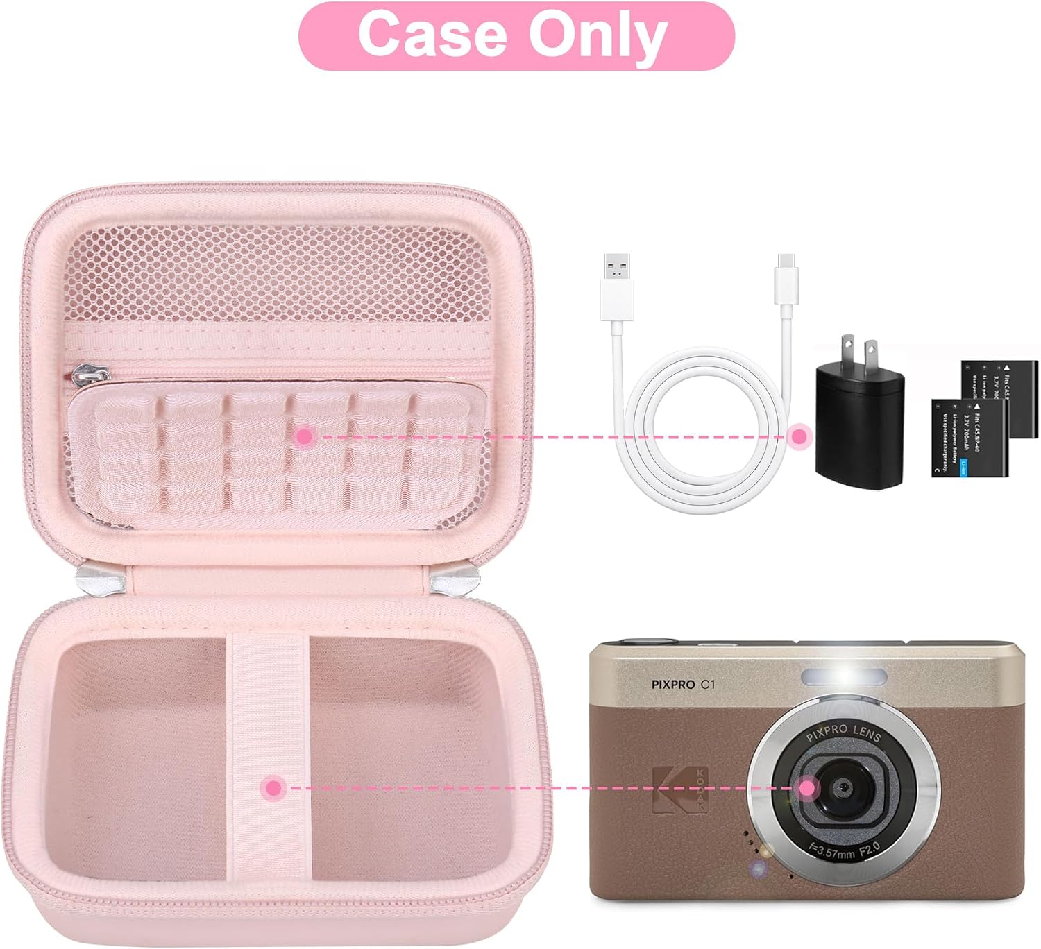 Detalle 2 de Canboc PIXPRO C1 bag case only
