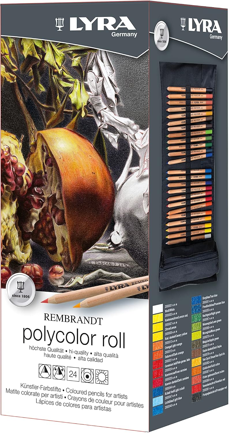 Thumbnail 5 de LYRA Rembrandt Polycolor 24 matite colorate